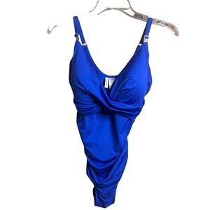 Calvin Klein Royal Blue One Piece Swimwear
Size - 14 NWOT